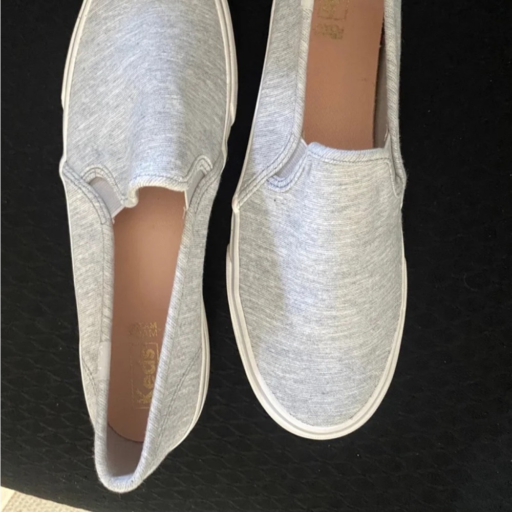 Keds Gray Flats Versatile Slip-On Loafers